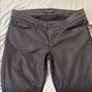 Guess Black Silicone Rinse Power Skinny